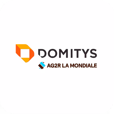 domytis partenaires Logo de Domitys, groupe AG2R La Mondiale