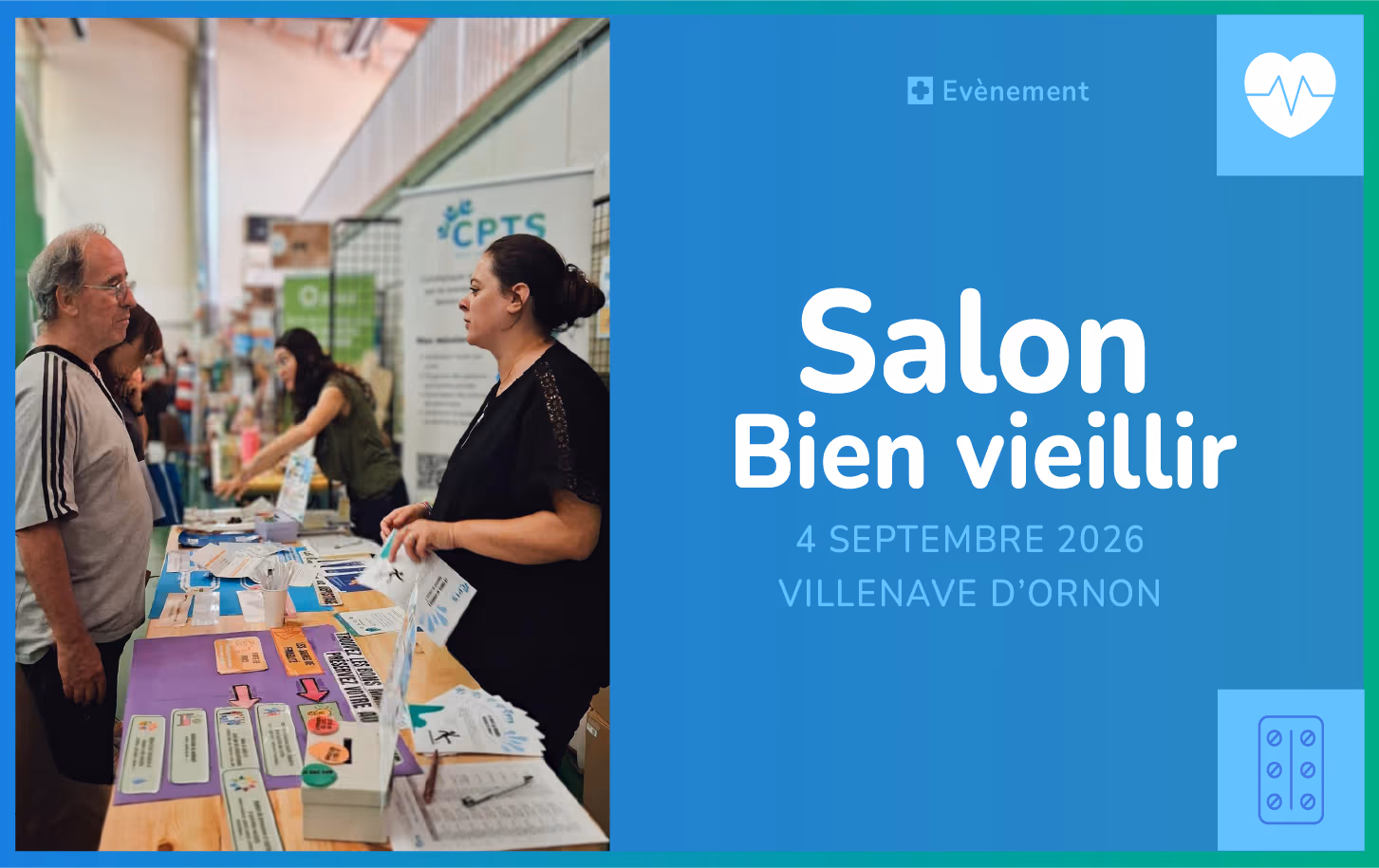 Vignette de l'article Salon Bien Vieillir, 4 septembre 2026 à Villenave d'Ornon
